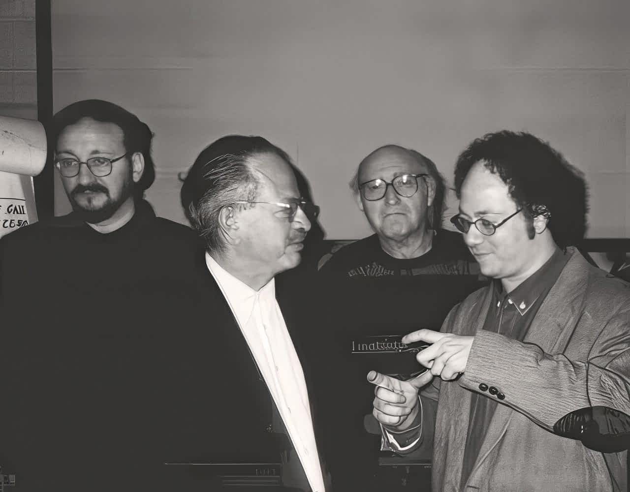 Maurizio Bolognini, Richard Kriesche, Mario Costa and Eduardo Kac, Artmedia VII (1999). Photo by V.fanis1, via Wikimedia Commons (CC BY 3.0)